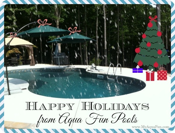 Aqua Fun Pools in Canton, Ga. wishes you a Merry Christmas