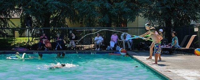 aqua fun pool party