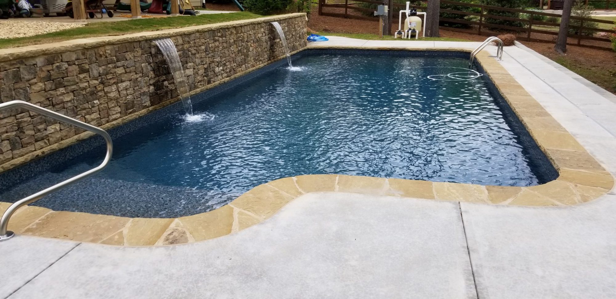 pool builder canton